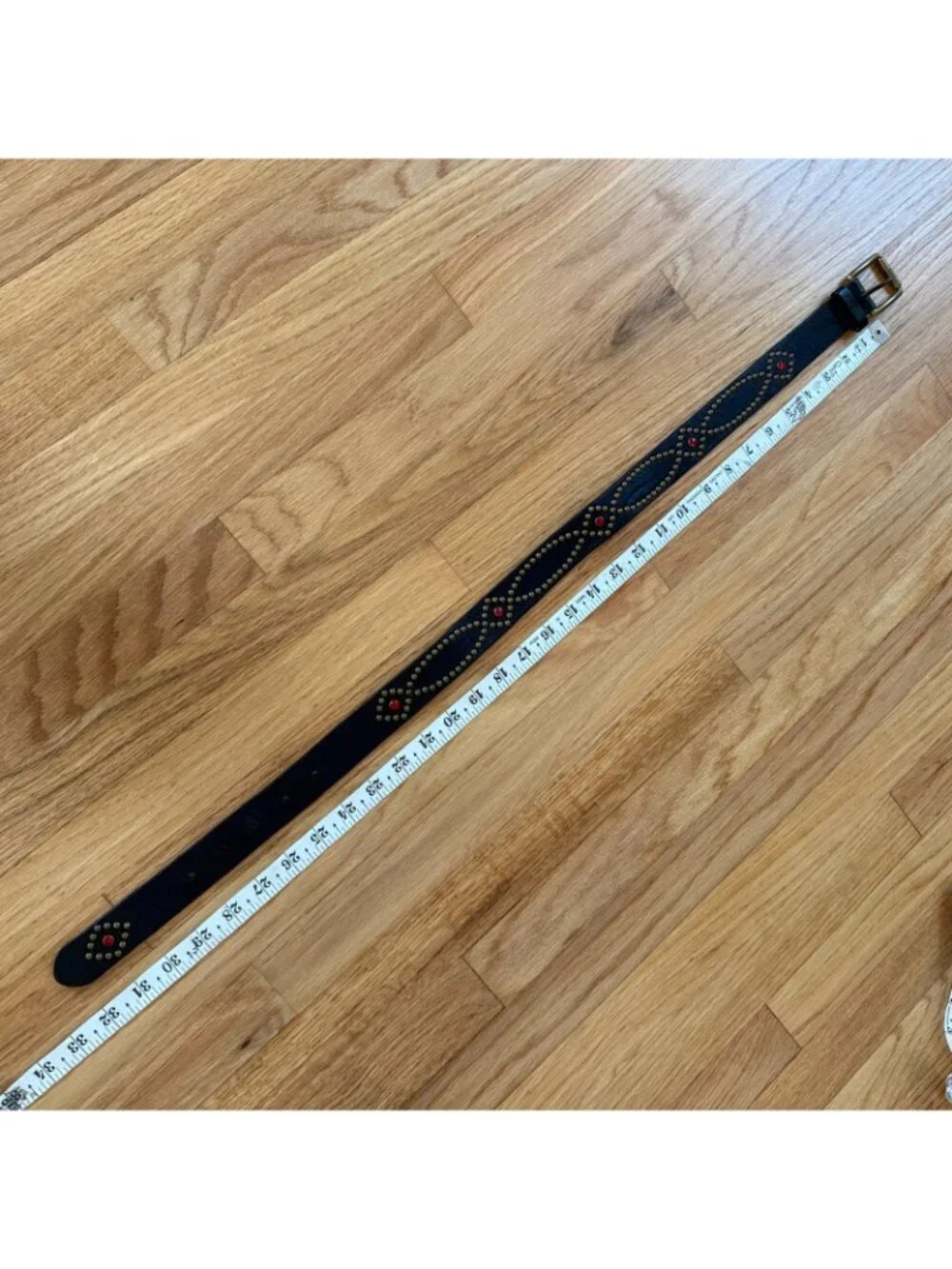 Polo Ralph Lauren Leather Western Studded Belt
